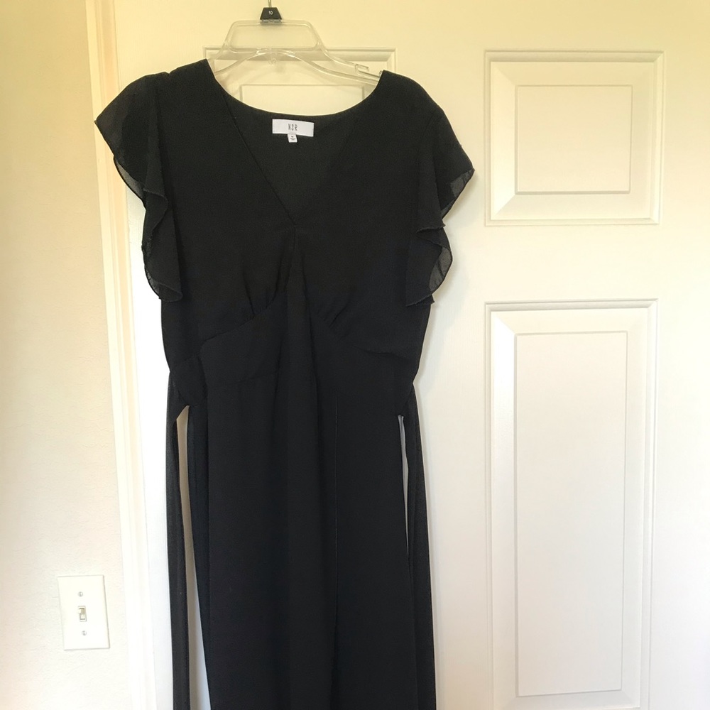 Black dress.